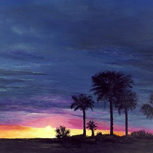 Sonne, Sand und Meer - Gemälde von Udo A. Heinrich: Morgen in den Everglades
