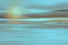 Udo A. Heinrich: Insel F&ouml;hr/Amrum I (Digipainting, 120x80cm, 2018)